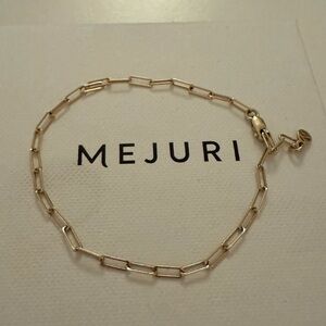 Mejuri 14k Boyfriend Bracelet
